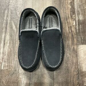 Eddie Bauer Men's Dark Gray Slippers Size Large (9.5-10.5)